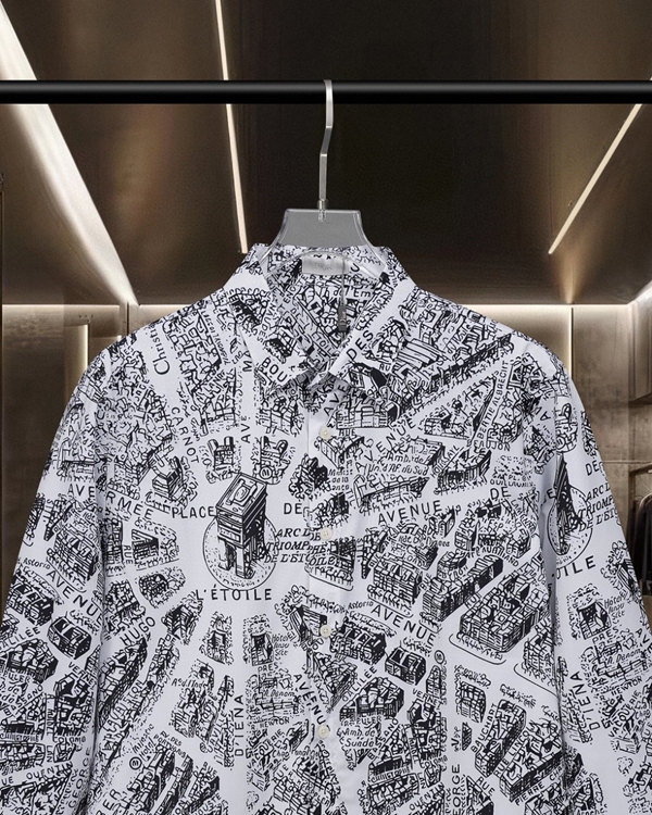 ブランドシャツ側面デザイン